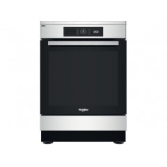 Whirlpool WS68IQ8APX/E Κουζίνα 83lt με Επαγωγικές Εστίες Π60εκ. Inox